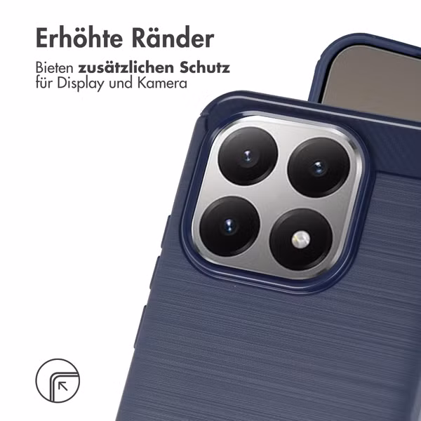 imoshion Brushed Back Cover Xiaomi 15T - Dunkelblau