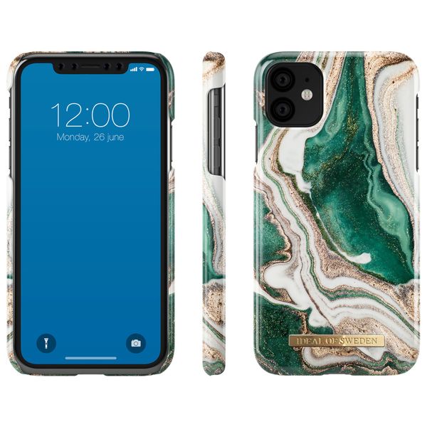 iDeal of Sweden Golden Jade Marble Fashion Back Case iPhone 11