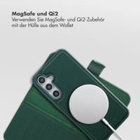 Selencia Olyn Abnehmbare Bookcase mit MagSafe Samsung Galaxy A35 / A55 - Grün