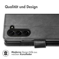 imoshion Luxuriöse Klapphülle Samsung Galaxy Z Fold 5 - Schwarz