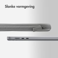Accezz Laptop Hülle 15-16 Zoll - Laptop Sleeve - Slate Gray