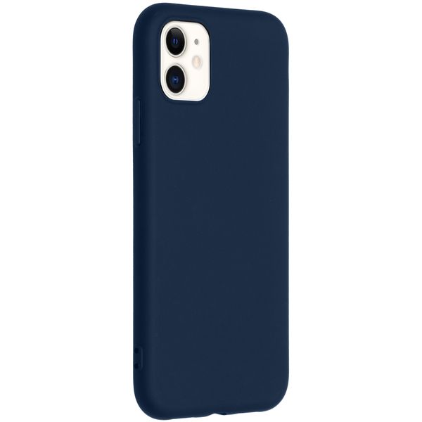 imoshion Color TPU Hülle Dunkelblau für das iPhone 11