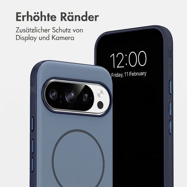 imoshion Color Backcover mit Thin MagSafe Ring Google Pixel 11 / 11 Pro / 10 / 10 Pro - Dunkelblau