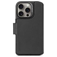 Decoded 2 in 1 Leather Klapphülle MagSafe Apple iPhone 16 Pro - Schwarz