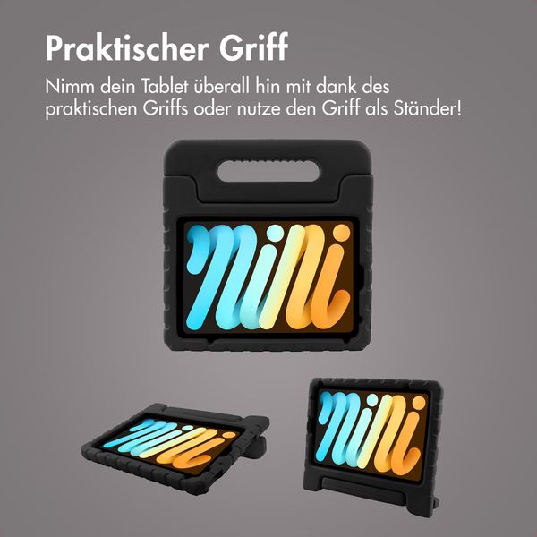 imoshion Schutzhülle mit Handgriff kindersicher Apple iPad Mini 7 (2024) / iPad Mini 6 (2021) - Schwarz