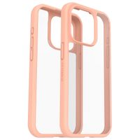 OtterBox React Backcover für das iPhone 15 Pro - Transparent / Peach