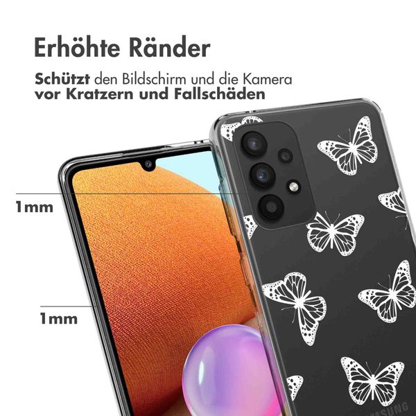 imoshion Design Hülle für das Samsung Galaxy A33 - Butterfly