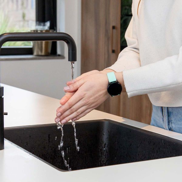 imoshion Silikon Sportarmband -   Universelle 20 mm Anschluss - Mintgrün