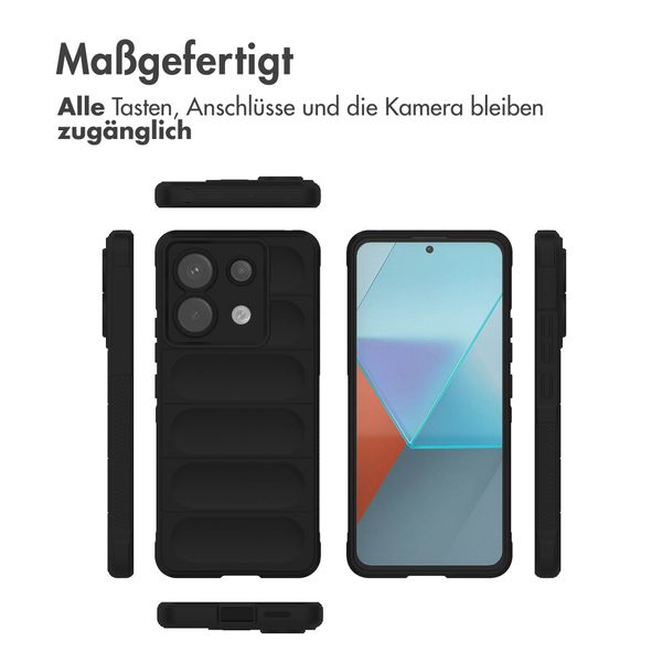 imoshion EasyGrip Back Cover für das Xiaomi Redmi Note 13 Pro (5G) - Schwarz