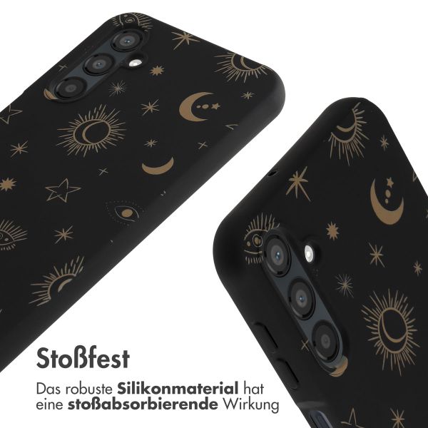 imoshion SilikonHülle design mit Band Samsung Galaxy A25 (5G) - Sky Black