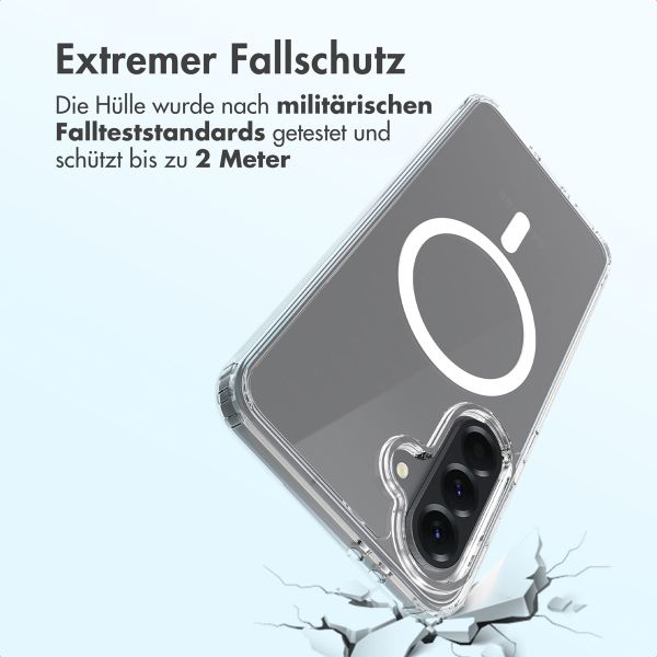 Accezz Xtreme Impact Backcover mit MagSafe Samsung Galaxy A56 - Transparent