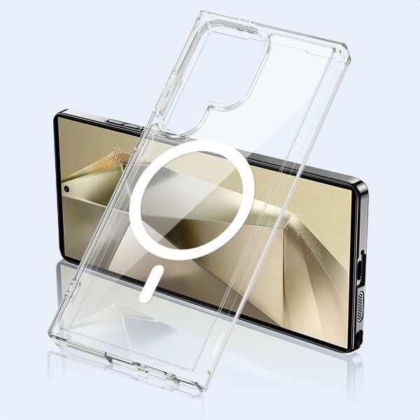 imoshion Protective Back Cover mit MagSafe Samsung Galaxy S24 Ultra - Transparent