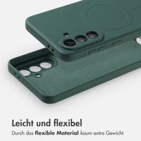 imoshion Color Back Cover mit MagSafe Samsung Galaxy A36 - Dunkelgrün