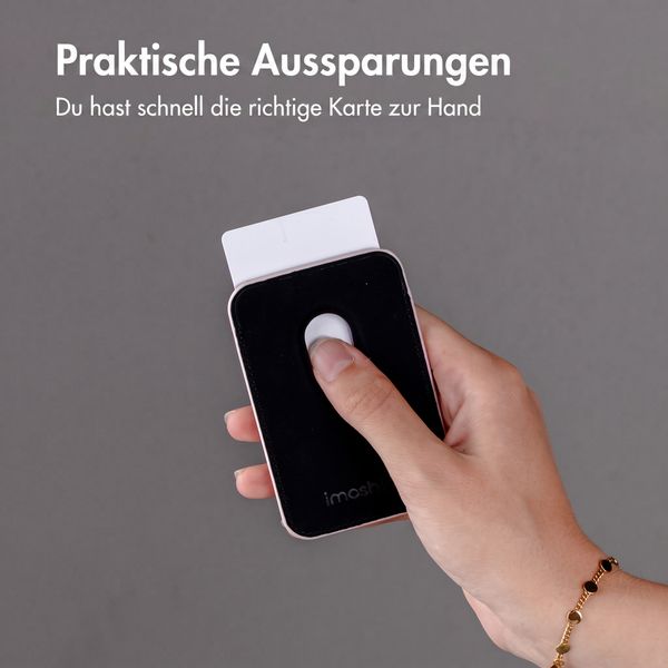 imoshion Magnetischer Kartenhalter - Geeignet für MagSafe - Rosa