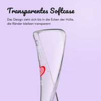 Personalisierte Hülle mit Herz Samsung Galaxy A52(s) (5G/4G) - Transparent