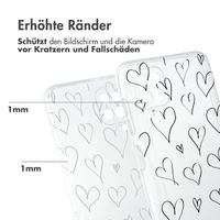 imoshion Design Hülle Samsung Galaxy A12 - Hearts