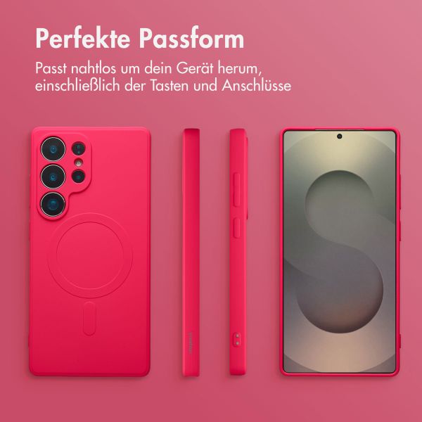 imoshion Color Back Cover mit MagSafe Samsung Galaxy S25 Ultra - Neon Pink