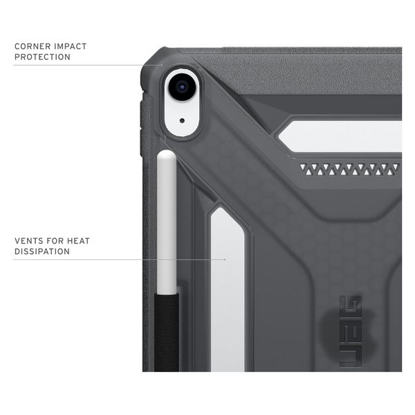 UAG Scout LT backcover Apple iPad 11 (2025) 11 Zoll A16 / iPad 10 (2022) 10.9 Zoll - Ash