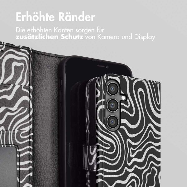 imoshion Design Klapphülle Samsung Galaxy S23 FE - Black And White