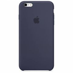 Apple Blaues Silikon-Case Dunkelbau für das Apple iPhone 6/6s