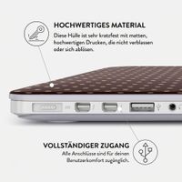 Burga Hardshell Hülle Apple MacBook Air 15 Zoll (2023 / 2024 M3 / 2025 M4 / 2026 M5) - Sorry Busy