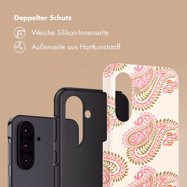 Selencia Vivid Back Cover Samsung Galaxy A36 / A56 - Paisley Blush