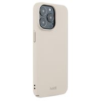 Holdit Slim Case für das iPhone 13 Pro - Light Beige