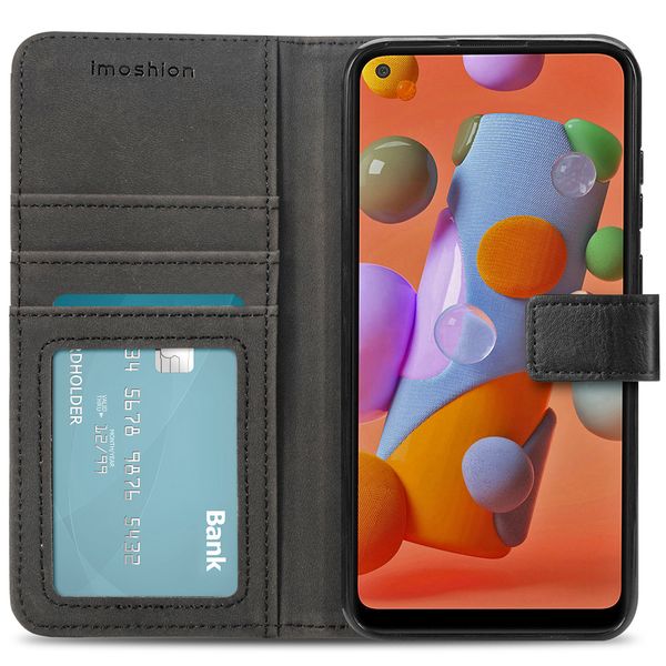 imoshion Luxuriöse Klapphülle Samsung Galaxy A11 / M11 - Schwarz