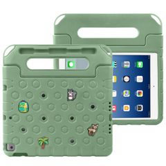 imoshion Kindersichere Schutzhülle mit abnehmbaren Ansteckern Apple iPad 9 (2021) 10.2 Zoll / iPad 8 (2020) 10.2 Zoll / iPad 7 (2019) 10.2 Zoll - Olive Green
