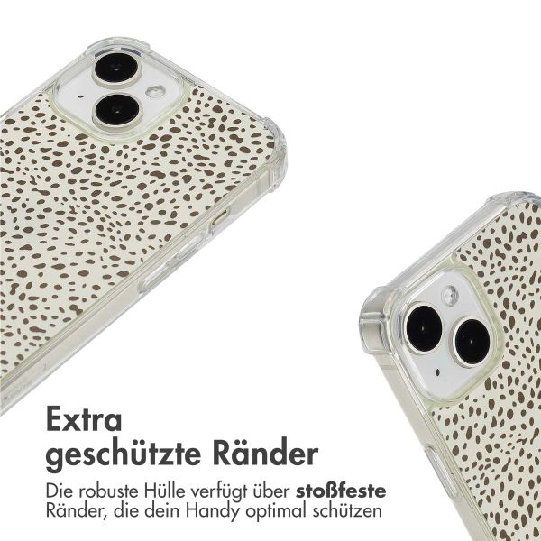 imoshion Design Hülle mit Band Apple iPhone 15 - Desert Dots