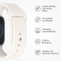 imoshion Geflochtenes Silikonarmband für Apple Watch | 38/40/41/42 mm - Polarstern