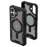 UAG Plasma XTE Back Cover MagSafe für das iPhone 16 - Black / Orange