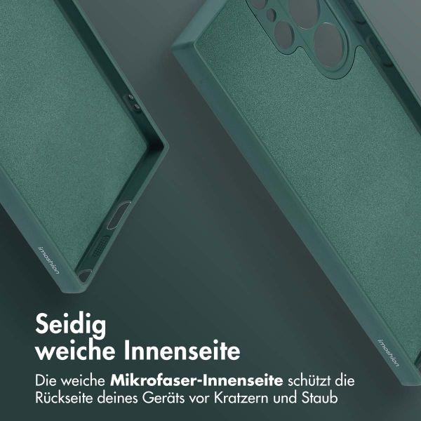 imoshion Color Back Cover mit MagSafe Samsung Galaxy S24 Ultra - Dunkelgrün