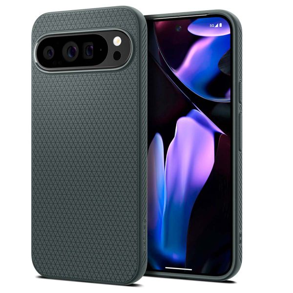 Spigen Liquid Air™ Case für das Google Pixel 9 Pro XL - Abyss Green