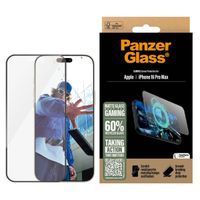 PanzerGlass Ultra Wide Fit EyeScreen Protector mit Applikator für das iPhone 16 Pro Max