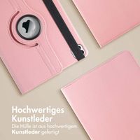 imoshion 360° drehbare Klapphülle Apple iPad Air 11 Zoll (2025) M3 / (2024) M2 / Air 5 (2022) / Air 4 (2020) / Pro 11 (2018/2020) - Rosa