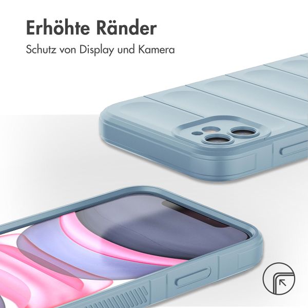 imoshion EasyGrip Back Cover für das iPhone 11 - Hellblau