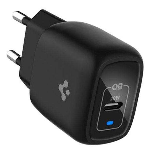 Spigen PowerArc ArcStation 20 Watt USB-C Ladegerät - Schwarz