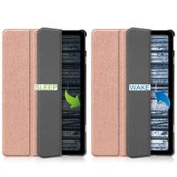 imoshion Trifold Klapphülle Nokia T21 - Rosé gold