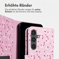 imoshion Design Klapphülle Samsung Galaxy S25 FE - Blush Berries