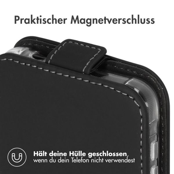 Accezz Flip Case für das Samsung Galaxy Xcover 5 - Schwarz