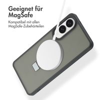 Accezz Ring Stand Backcover mit MagSafe Samsung Galaxy S25 Edge - Schwarz