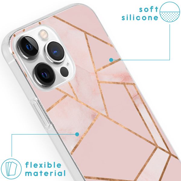 imoshion Design Hülle für das iPhone 13 Pro Max - Pink Graphic