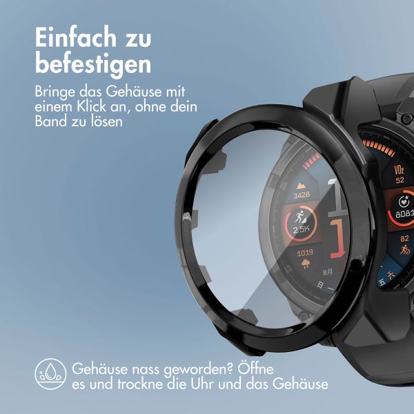 imoshion Full Cover Hard Case Garmin Fenix 8 - 43 mm - Schwarz