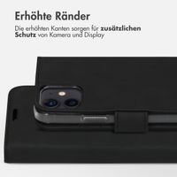 Accezz Wallet TPU Klapphülle Apple iPhone 12 (Pro) - Schwarz