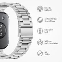 imoshion Edelstahlarmband für Huawei Watch Fit 3 - Silber