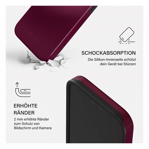 Burga Tough Back Cover MagSafe Apple iPhone 18 Pro - Dark Cherry