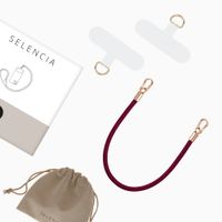 Selencia Universal Armband mit 2 Haken - Bold Burgundy