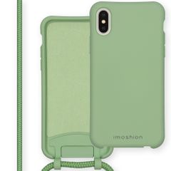 imoshion Color Backcover mit abtrennbarem Band iPhone Xs / X - Grün