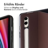 Accezz Classic Klapphülle Samsung Galaxy Tab S10 Plus / Tab S9 FE Plus / Tab S9 Plus - Braun